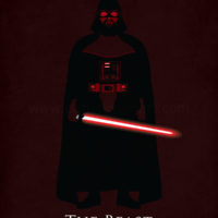 Star Wars Rogue One - Darth Vader Art Print