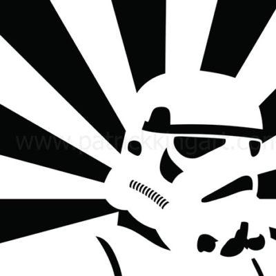 Star Wars Propaganda - Stormtrooper Art Print