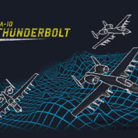Retro A-10 Thunderbolt