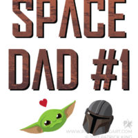 The Mandalorian/Baby Yoda - Space Dad #1