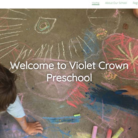 Crestview Methodist Preschool Website Design