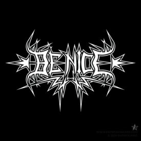 Be Nice Black Metal Logo