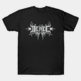 Be Nice Black Metal Shirt