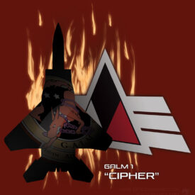 Ace Combat Zero: Cipher - Ace Combat Art - Patrick King Art